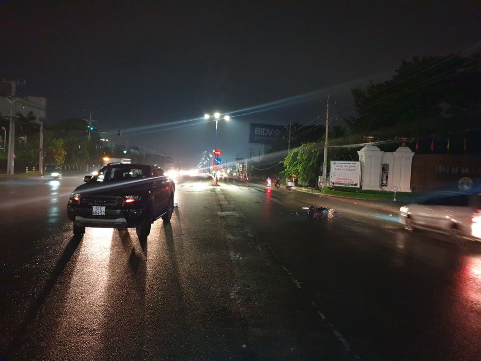 Hiện trường vụ tai nạn