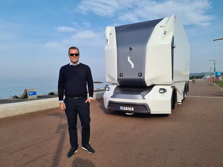 &Ocirc;ng Robert Falck, CEO của c&ocirc;ng ty khởi nghiệp Einride