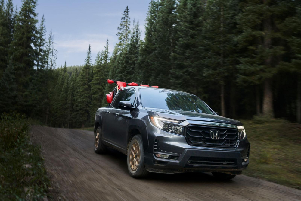 Honda Ridgeline 2021 với gói phụ kiện Honda Performance Development