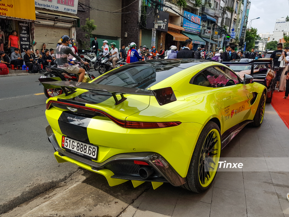 Aston Martin V8 Vantage 2018 có tốc độ tối đa 314 km/h
