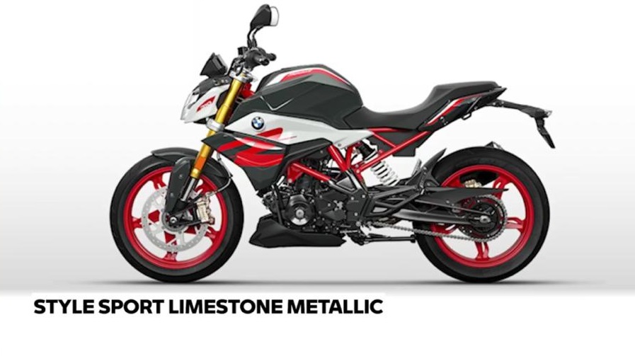 BMW G310R màu Đen Trắng Đỏ