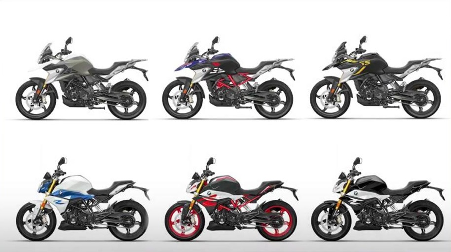 Tùy chọn màu BMW G310R và BMW G310GS