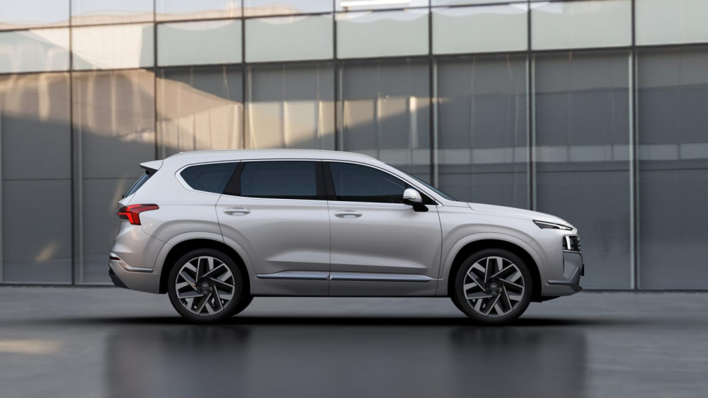 Hyundai Santa Fe Calligraphy 2021 có bộ vành riêng