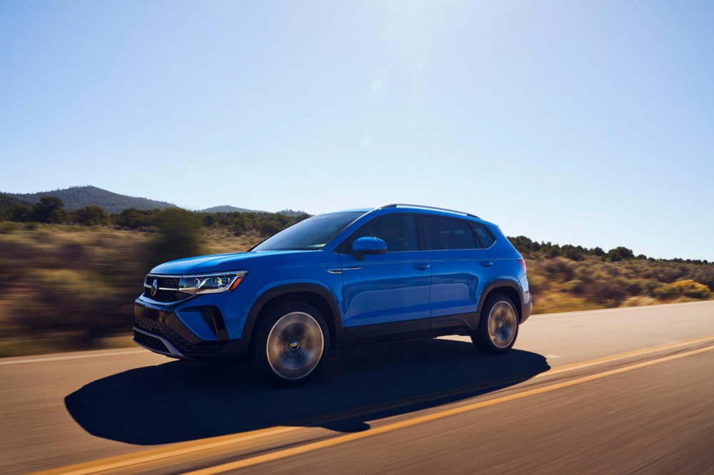 Volkswagen Taos 2022 thuộc ph&acirc;n kh&uacute;c SUV cỡ B