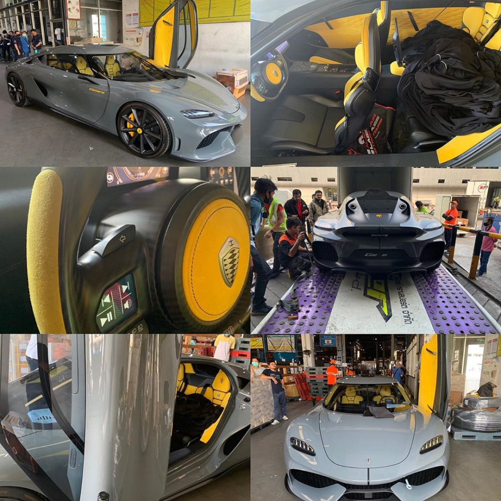 Một vài hình ảnh của siêu xe 4 chỗ ngồi Koenigsegg Gemera lúc mới đến Thái Lan Một vài hình ảnh của siêu xe 4 chỗ ngồi Koenigsegg Gemera lúc mới đến Thái Lan