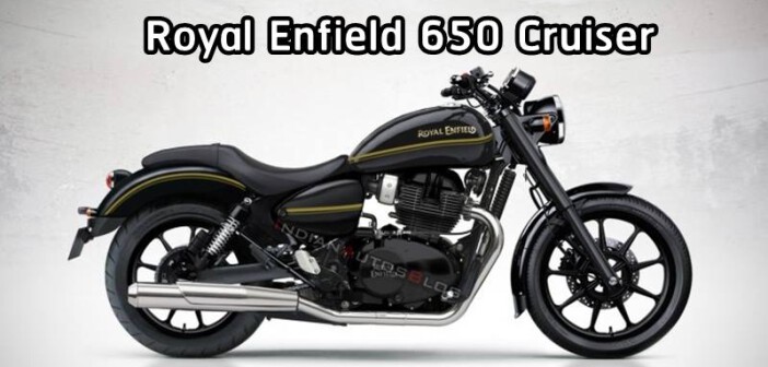 Hình ảnh được chia sẻ trước đây về Royal Enfield 650 Cruiser