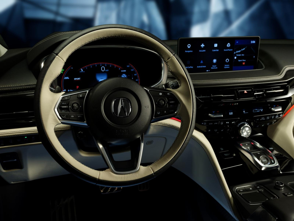 Acura MDX có 2 màn hình 12,3 inch Acura MDX có 2 màn hình 12,3 inch