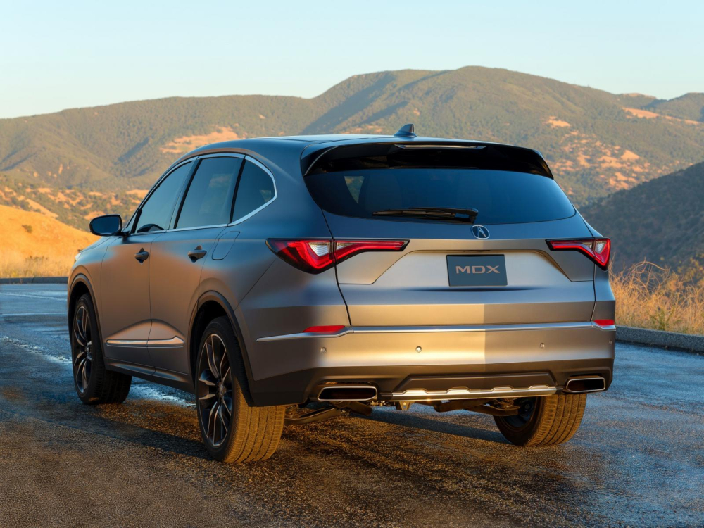 Thiết kế đuôi xe của Acura MDX Thiết kế đuôi xe của Acura MDX