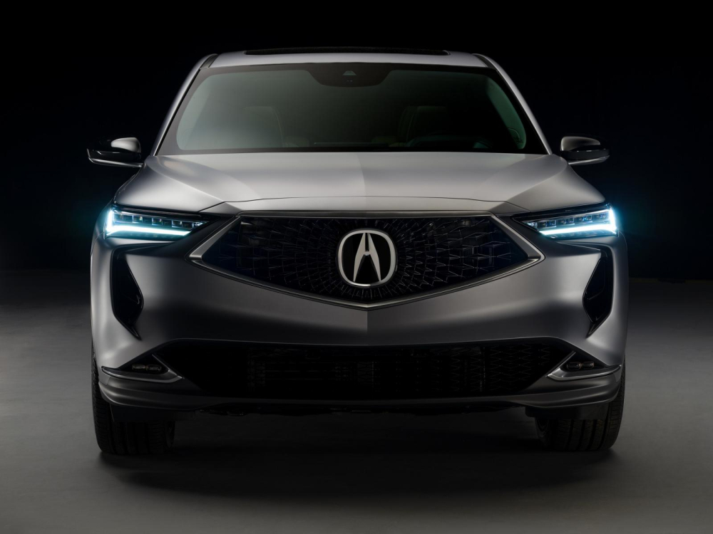 Thiết kế đầu xe của Acura MDX Thiết kế đầu xe của Acura MDX