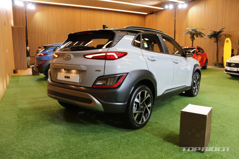 Thiết kế dằng sau của Hyundai Kona 2021 Thiết kế dằng sau của Hyundai Kona 2021