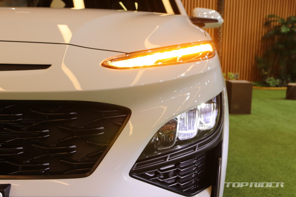 Hệ thống đèn trước mới của Hyundai Kona 2021 Hệ thống đèn trước mới của Hyundai Kona 2021