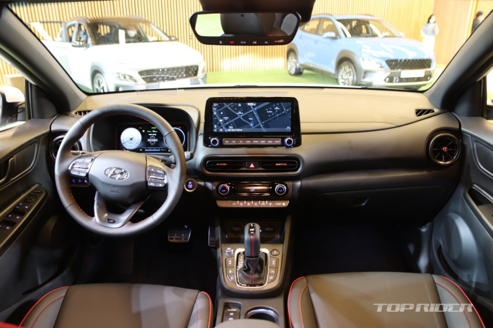 Nội thất bên trong Hyundai Kona N Line 2021 Nội thất bên trong Hyundai Kona N Line 2021