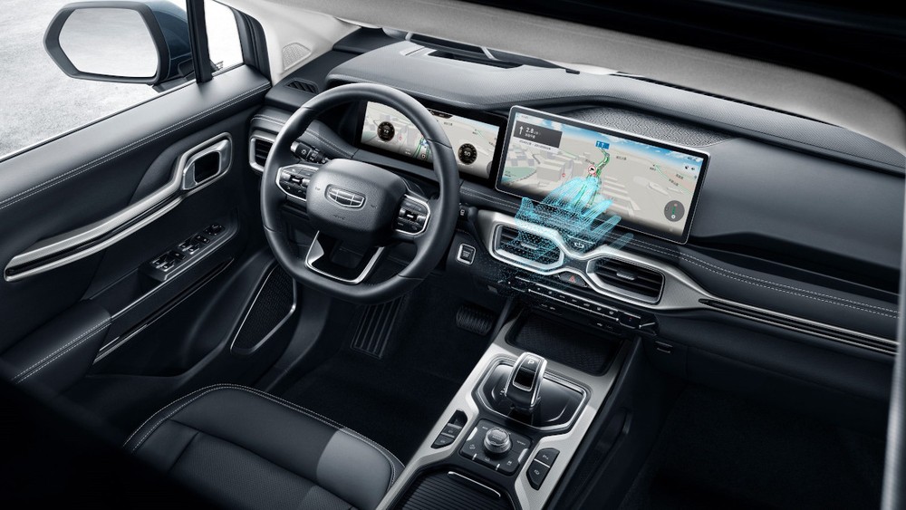 Nội thất bên trong Geely Okavango 2021 Nội thất bên trong Geely Okavango 2021