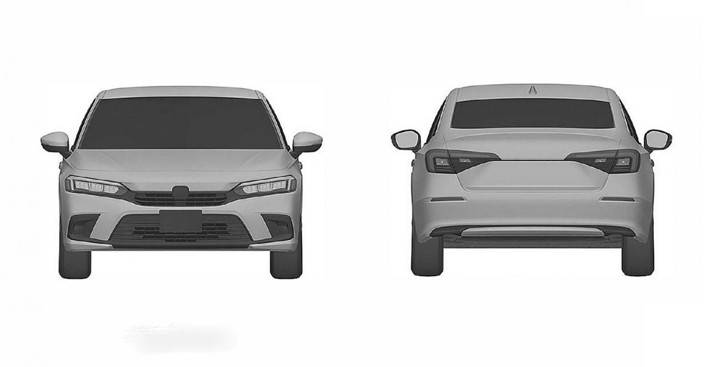Hình ảnh rò rỉ hé lộ thiết kế của Honda Civic Sedan thế hệ mới Hình ảnh rò rỉ hé lộ thiết kế của Honda Civic Sedan thế hệ mới