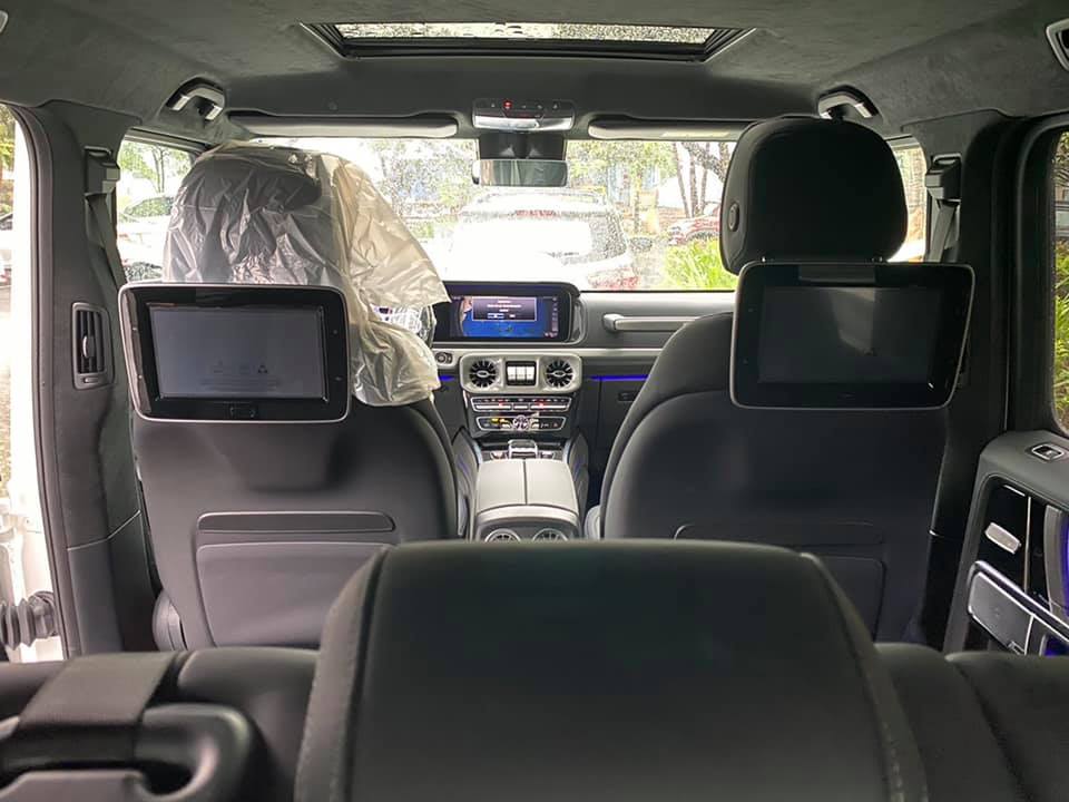 Bên trong khoang lái của SUV hạng sang Mercedes-AMG G63 Stronger Than Time Edition đầu tiên ở Đà Nẵng Bên trong khoang lái của SUV hạng sang Mercedes-AMG G63 Stronger Than Time Edition đầu tiên ở Đà Nẵng
