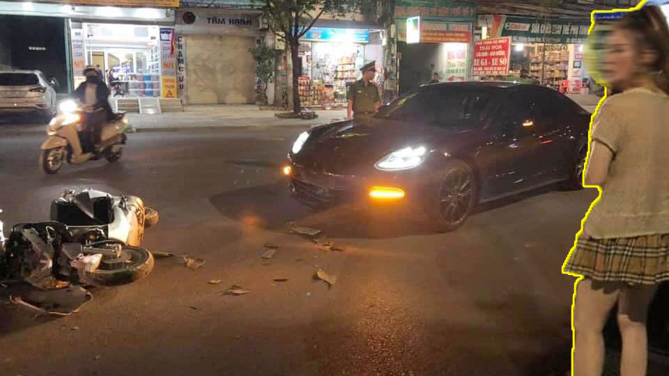 Hot girl điều khiển xe Porsche Panamera xảy ra va quẹt với người đi đường ở Thái Nguyên Hot girl điều khiển xe Porsche Panamera xảy ra va quẹt với người đi đường ở Thái Nguyên