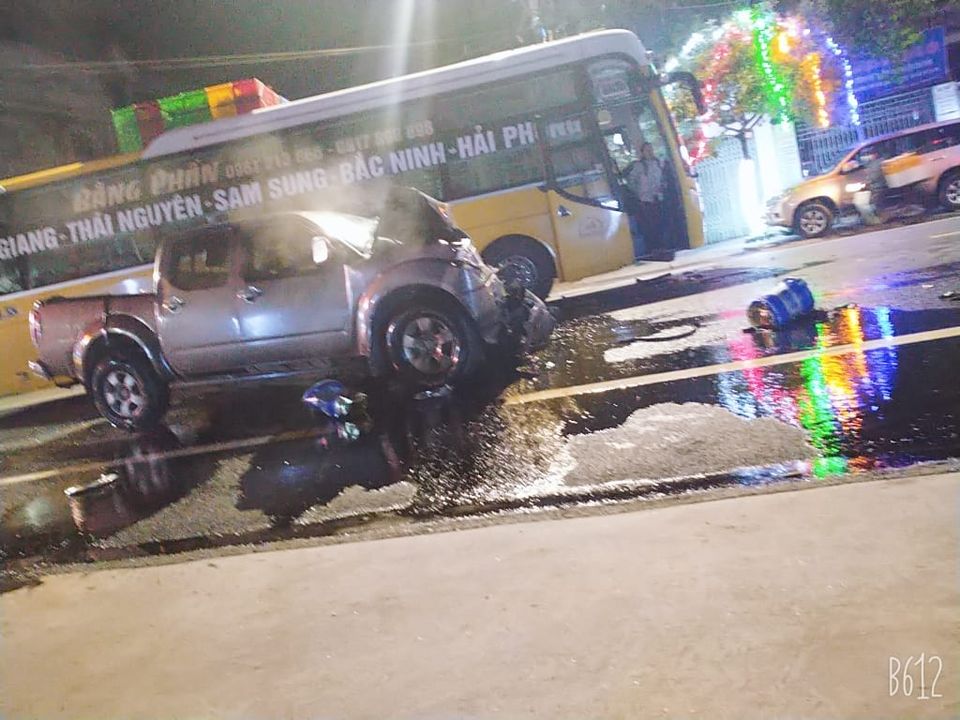 Hiện trường vụ tai nạn