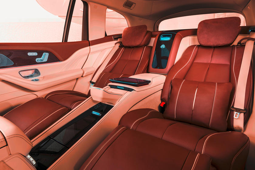 Sự tập trung ch&iacute;nh của&nbsp;Mercedes-Maybach GLS 2021 l&agrave; ở h&agrave;ng ghế thứ hai