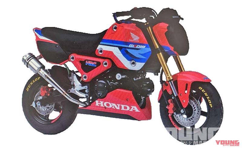 Hình ảnh được cho là phiên bản trường đua của Honda MSX