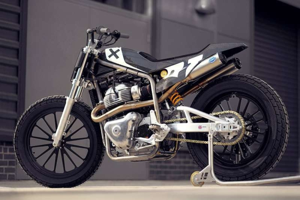 Mẫu xe Flat Track sử dụng động cơ Royal Enfield 650 Twin