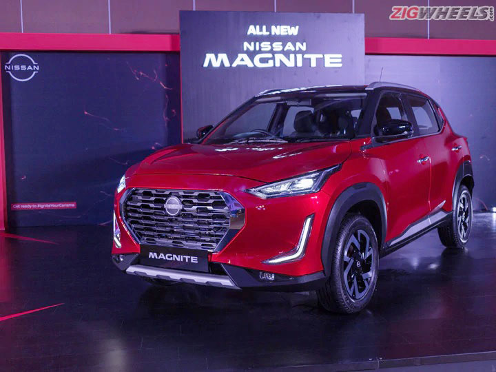 Nissan Magnite 2021 tr&igrave;nh l&agrave;ng tại thị trường Ấn Độ