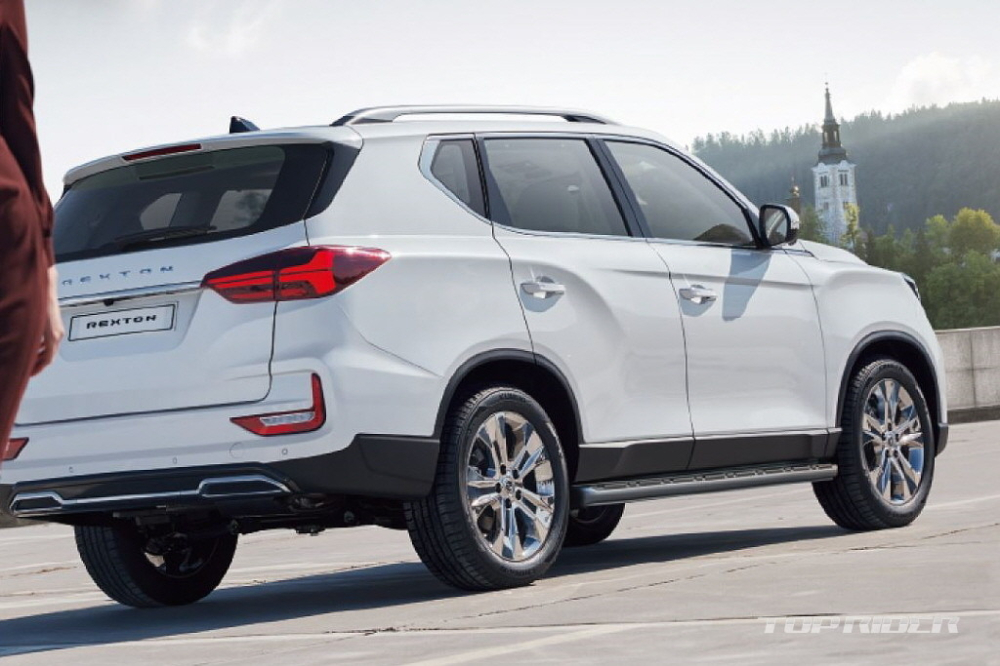 Thiết kế đằng sau của SsangYong Rexton 2021 Thiết kế đằng sau của SsangYong Rexton 2021