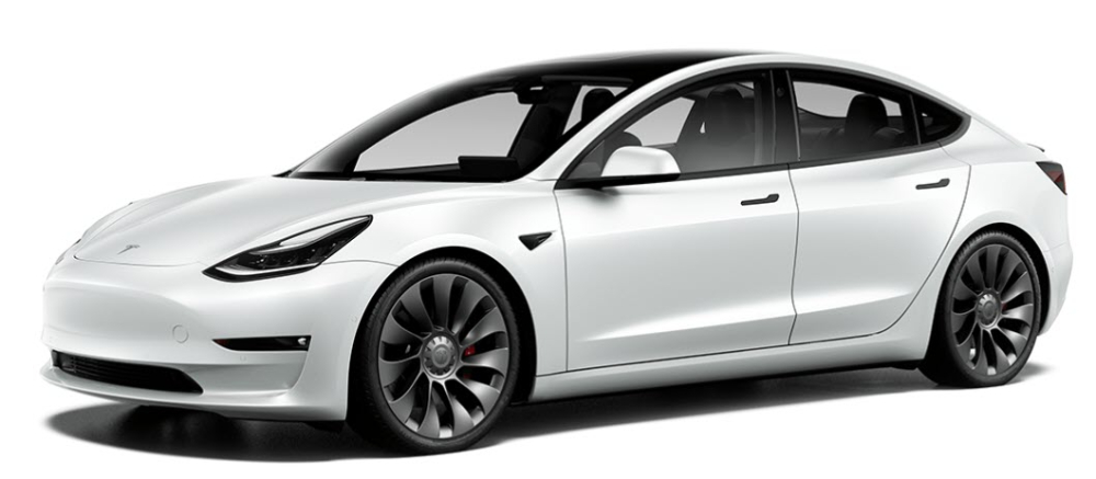 Tesla Model 3 2021 c&oacute; m&agrave;u sơn trắng ti&ecirc;u chuẩn