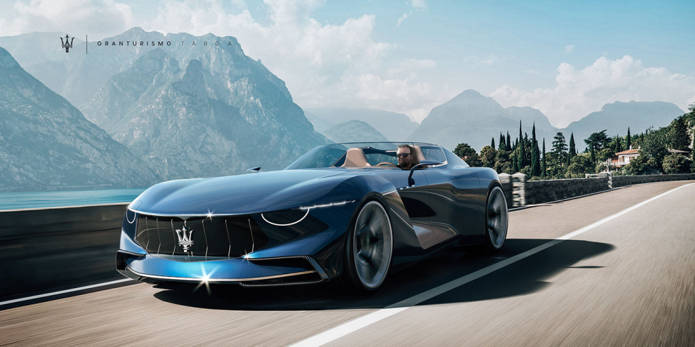 Ph&iacute;a trước của&nbsp;Maserati GranTurismo Targa
