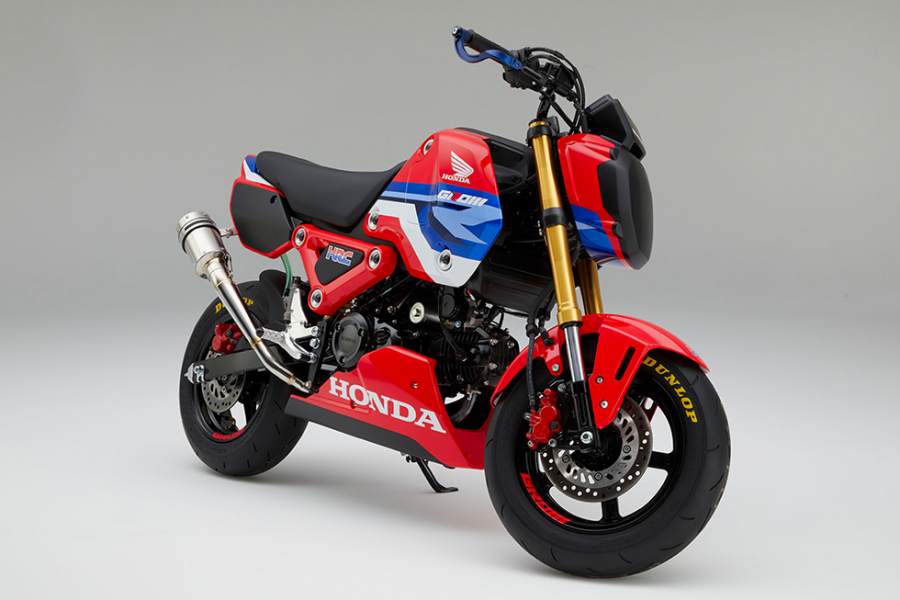 H&igrave;nh ảnh thực tế của phi&ecirc;n bản trường đua của Honda Grom HRC