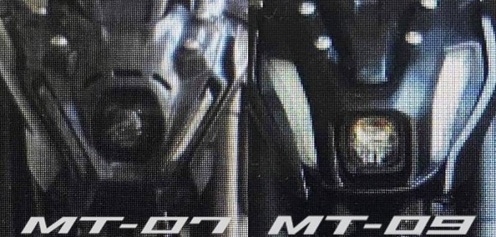 H&igrave;nh ảnh r&otilde; hơn về đầu đ&egrave;n pha mới tr&ecirc;n Yamaha MT-09 v&agrave; MT-07 2021