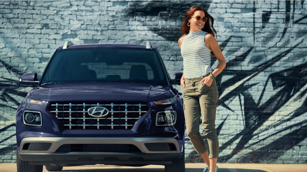Thiết kế đầu xe của Hyundai Venue 2021 Thiết kế đầu xe của Hyundai Venue 2021