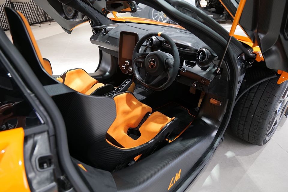 Nội thất một chiếc McLaren Senna Lemans