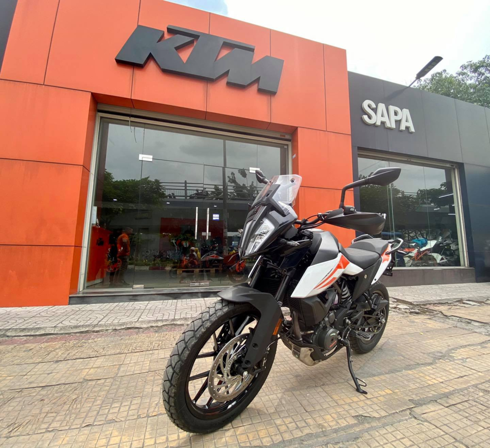 KTM 390 Adventure xuất hiện tại KTM Sapa KTM 390 Adventure xuất hiện tại KTM Sapa