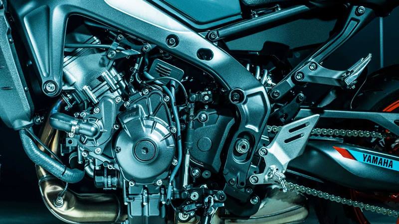 Bộ khung càng mới trên Yamaha MT-09 2021 Bộ khung càng mới trên Yamaha MT-09 2021