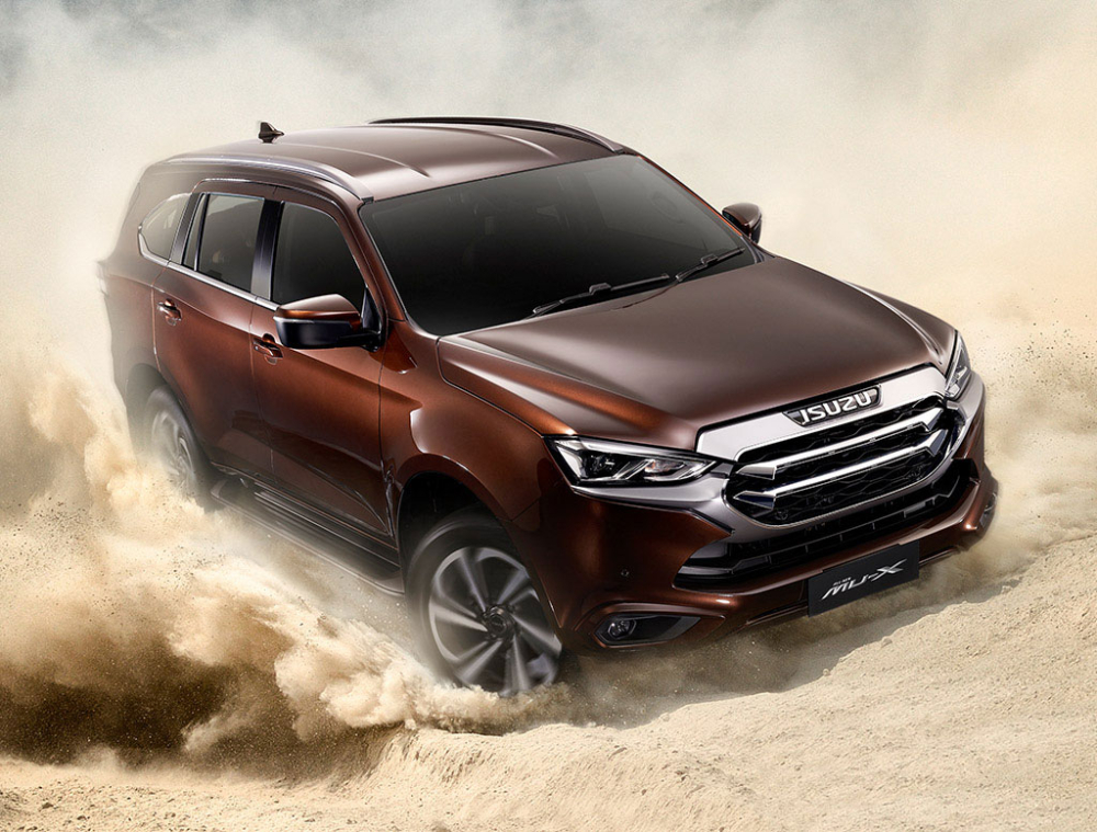 Isuzu MU-X 2021 dùng chung cơ sở gầm bệ với D-Max mới