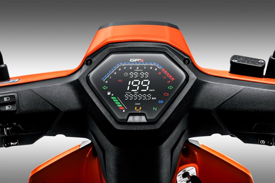 Mặt đồng hồ xe GPX Rock 110 Mặt đồng hồ xe GPX Rock 110