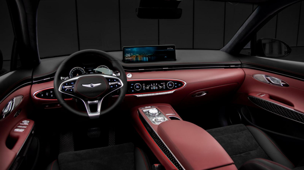 Nội thất của Genesis GV70 Sport 2021