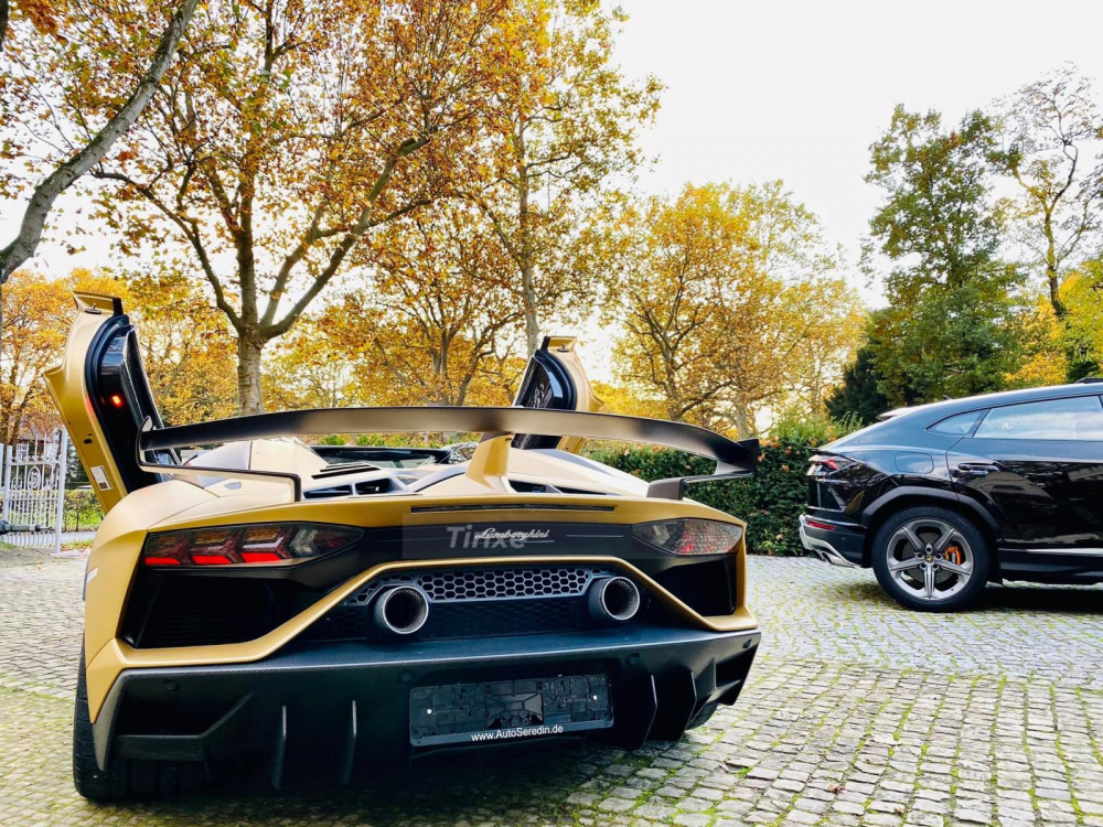 Si&ecirc;u xe mui trần Lamborghini Aventador SVJ Roadster của doanh nh&acirc;n Việt c&oacute; m&agrave;u n&acirc;u mờ