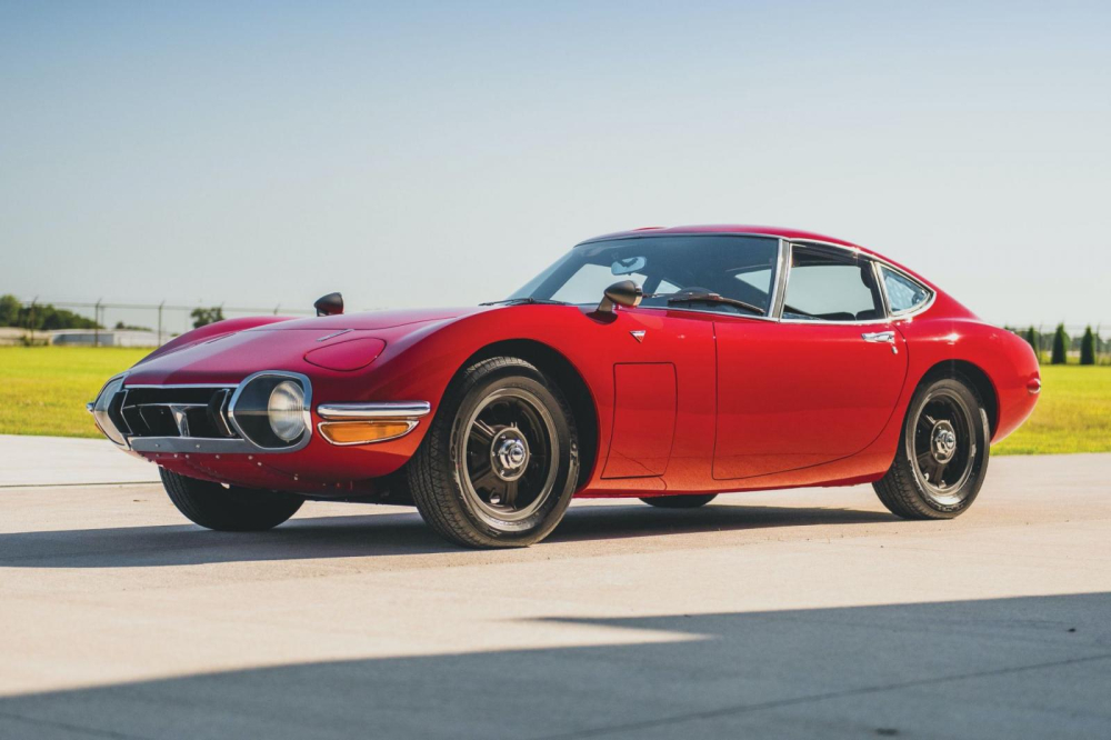 Phía trước của chiếc Toyota 2000GT 1967 Phía trước của chiếc Toyota 2000GT 1967