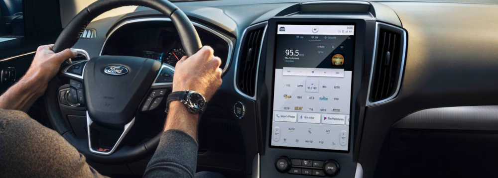 Nội thất bên trong Ford Edge 2021