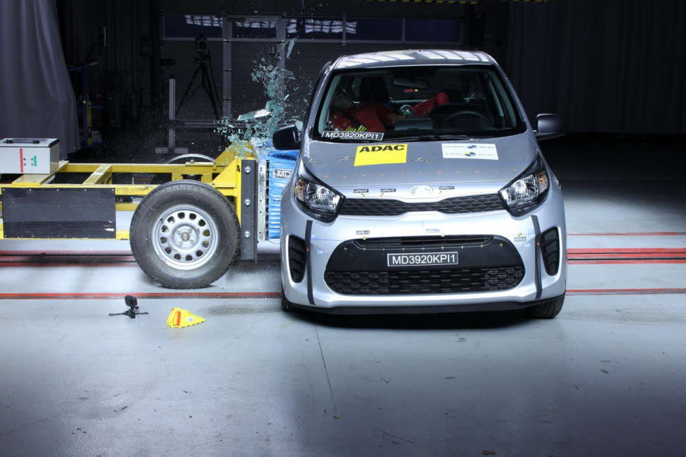 Kia Morning hay Picanto tại ch&acirc;u Mỹ Latinh bị đ&aacute;nh gi&aacute; rất thấp về an to&agrave;n