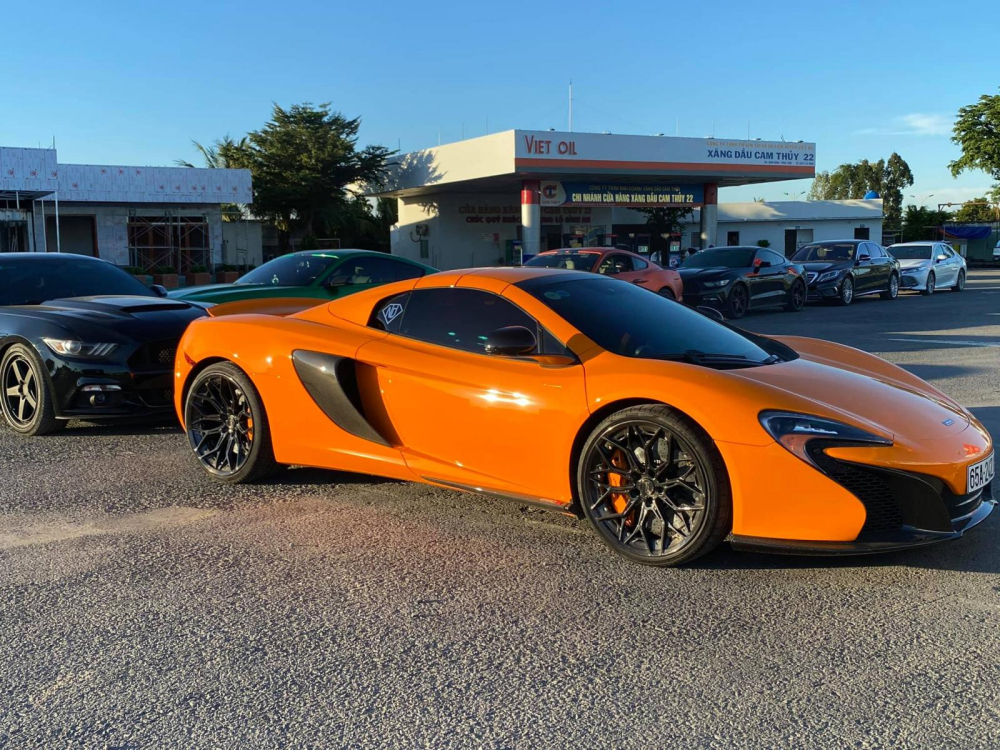 McLaren 650S Spider màu cam đẹp mắt của doanh nhân Cần Thơ