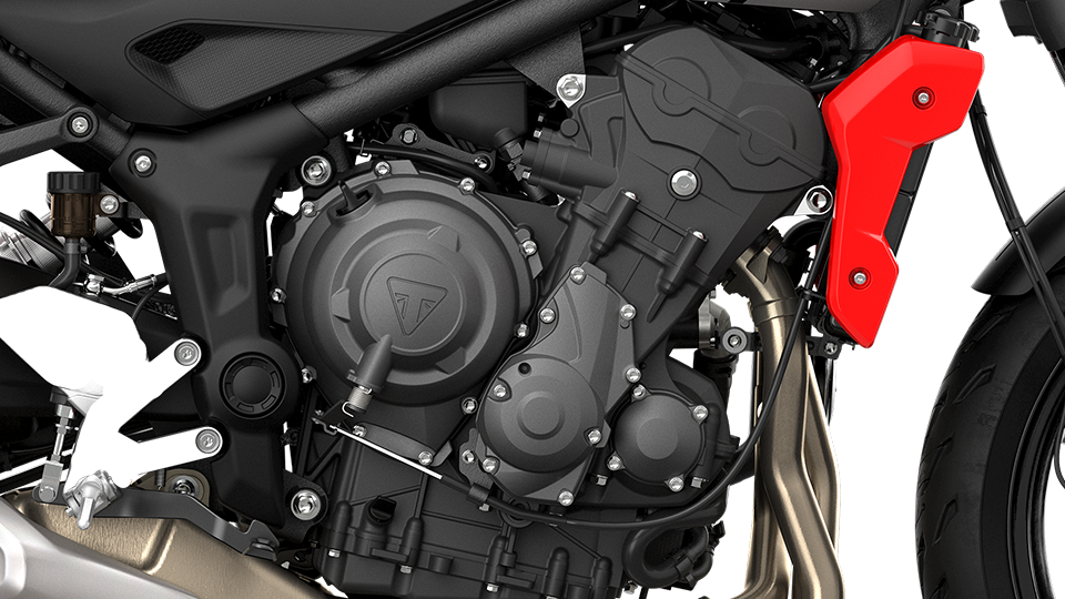 Khối động cơ hoàn toàn mới trên Triumph Trident 2021