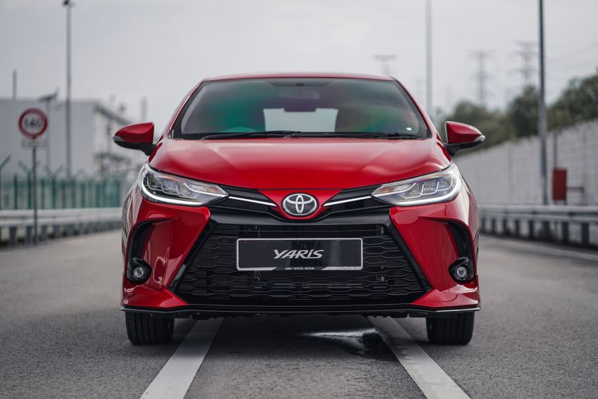 Cận cảnh thiết kế đầu xe của Toyota Yaris 2020