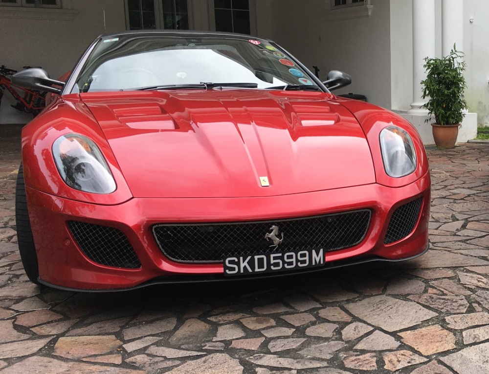 Siêu xe Ferrari 599 GTO của đại gia Singapore Siêu xe Ferrari 599 GTO của đại gia Singapore
