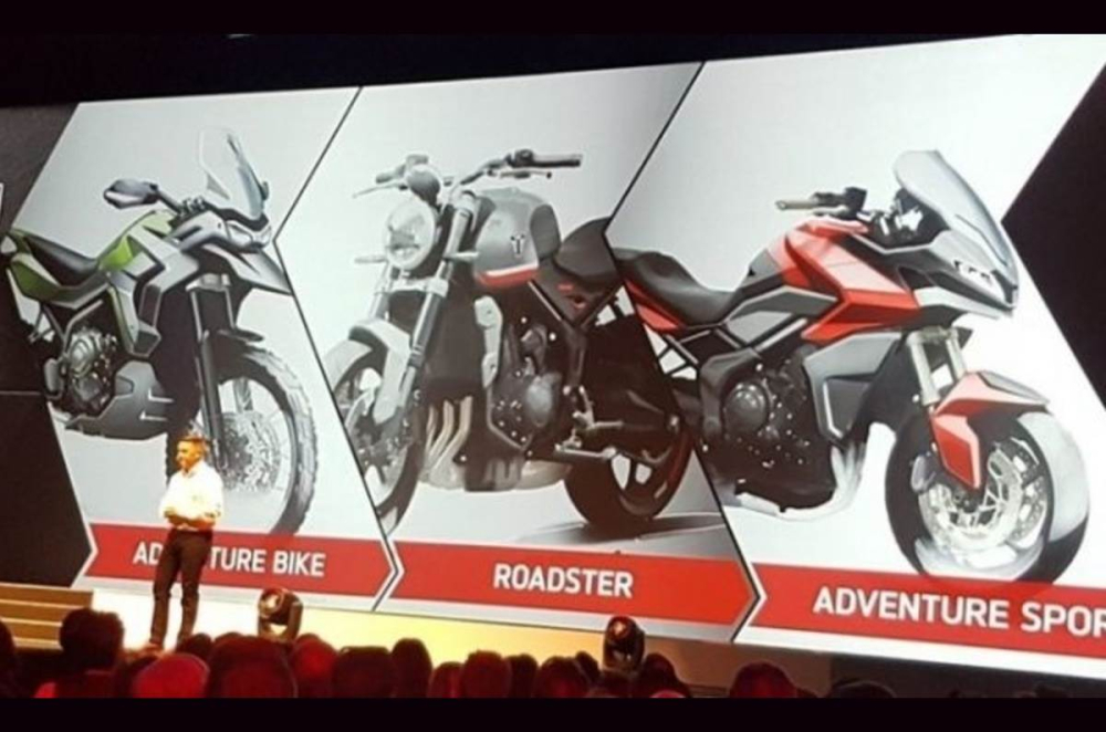 Triumph Trident 660 cùng hai mẫu Adventure khác