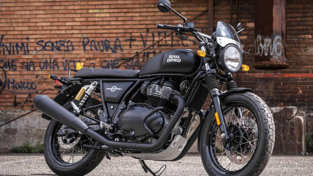 Royal Enfield 650 Twins phi&ecirc;n bản giới hạn sẽ c&oacute; c&aacute;c chi tiết sơn đen mờ tuyệt đẹp