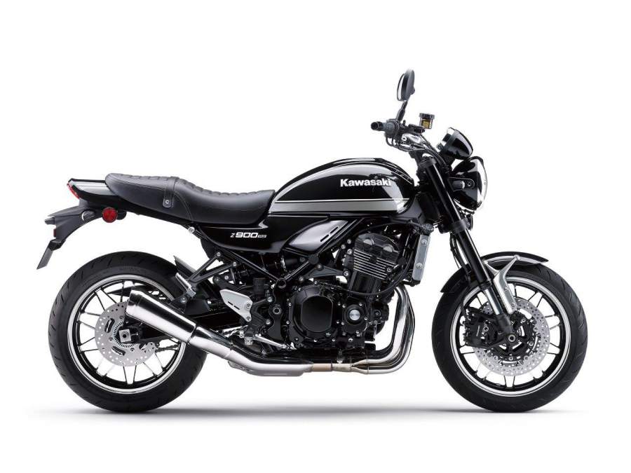 Kawasaki Z900 RS 2021 với m&agrave;u đen x&aacute;m ho&agrave;n to&agrave;n mới