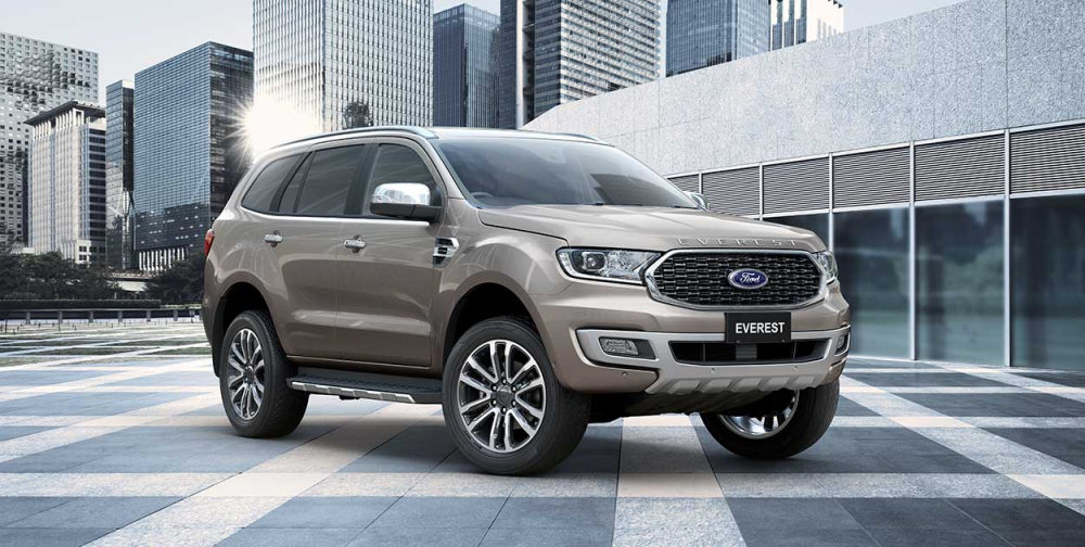 Ford Everest 2021 trình làng tại thị trường Thái Lan