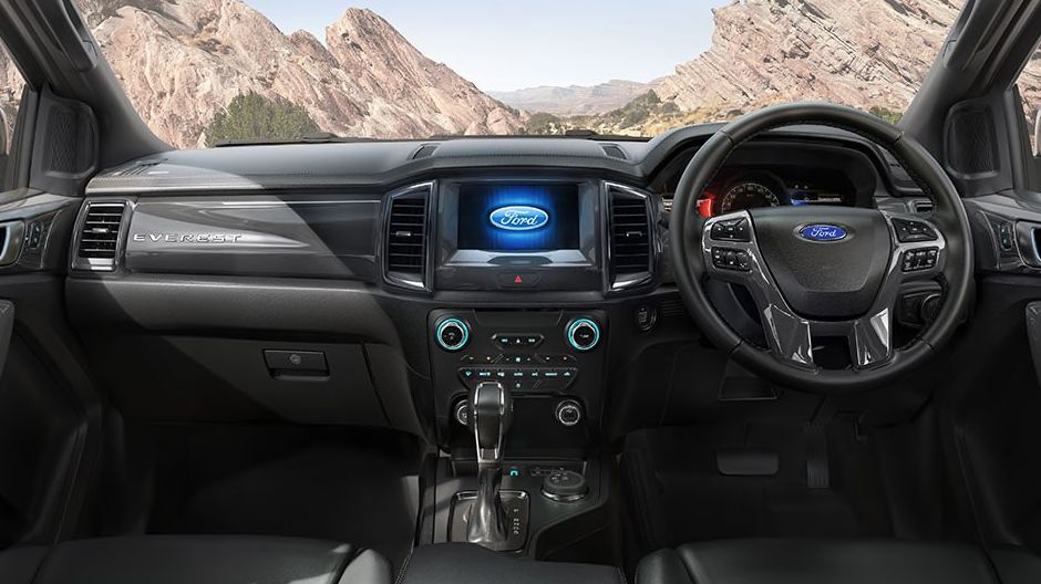 Nội thất bên trong Ford Everest 2021